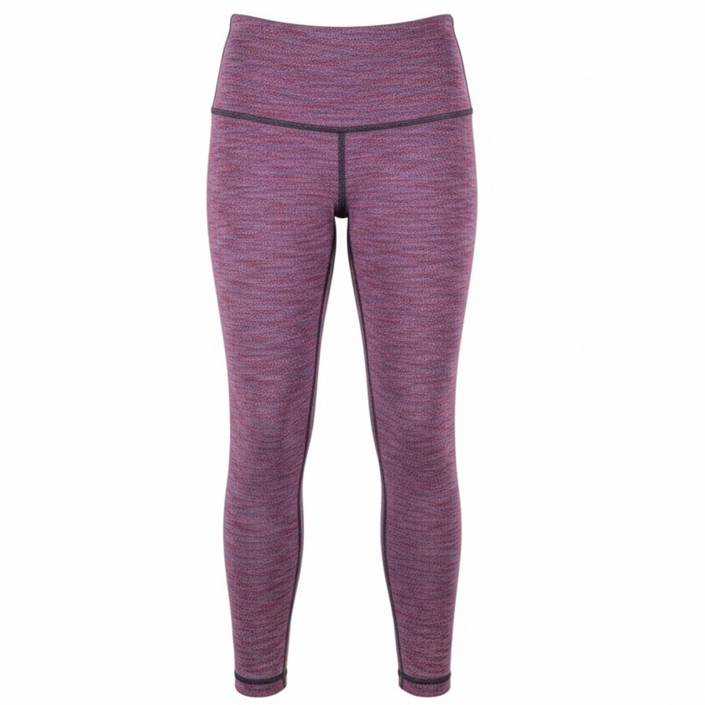Lululemon High Rise‎ Crop Leggings 21" Luon Diamond Jacquard Magenta Size 6